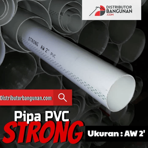 Pipa Pvc Pipa Paralon Resin Murni Strong 2 Type AW