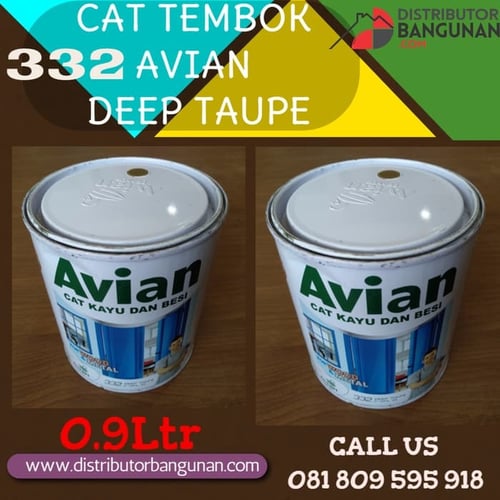 CAT TEMBOK AVIAN DEEP TAUPE 332