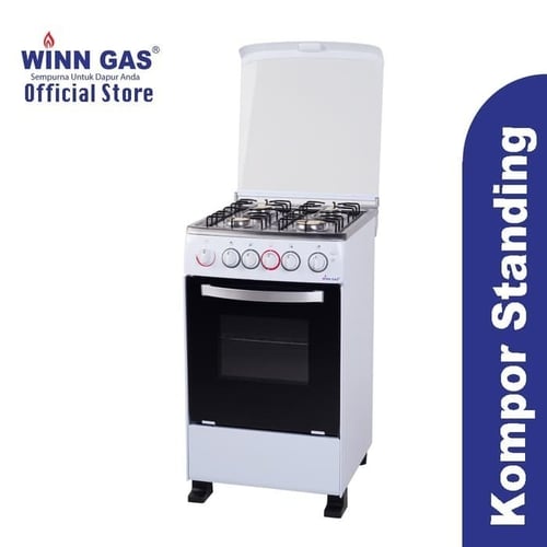 Jual Winn Gas Kompor Gas Free Standing Plus Oven W5060a Winn Gas Ralali Com