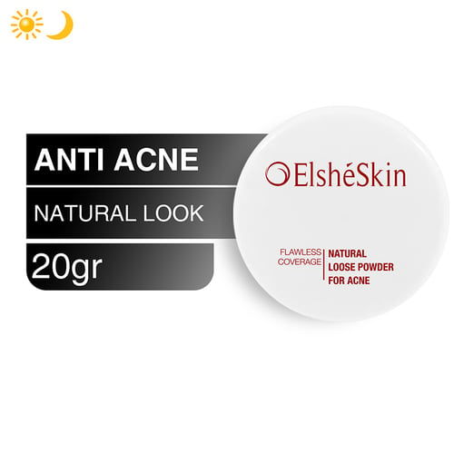 ElsheSkin Natural Loose Powder for Acne