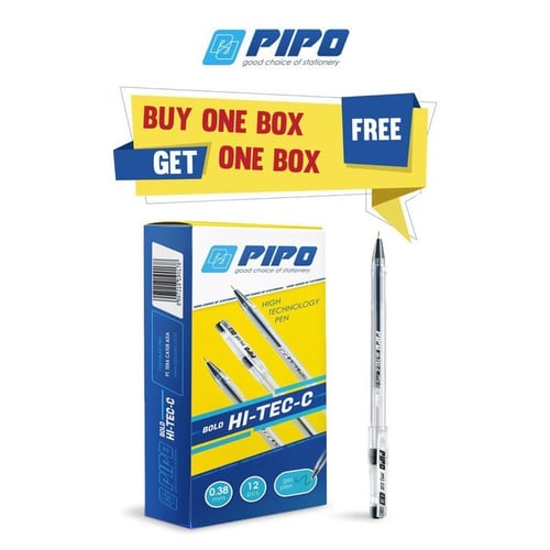 PIPO Hi Tech Hitam PPG038 Buy 1 Get 1