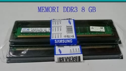 MEMORI DDR3 8 GB PC12800 SAMSUNG GARANSI LIFETIME