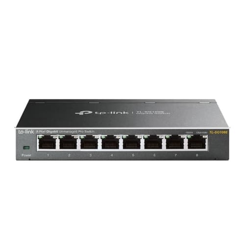 TPlink 8-Port Gigabit Unmanaged Pro Switch TL-SG108E