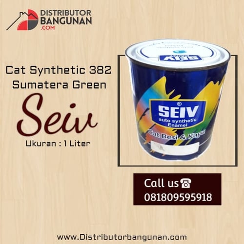 Cat Kayu Besi Synthetic 1 Liter Sumatra Green SEIV
