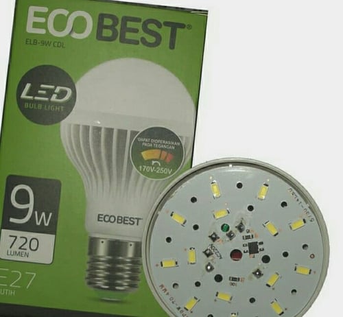 ECOBEST Lampu LED Bulb 9 Watt