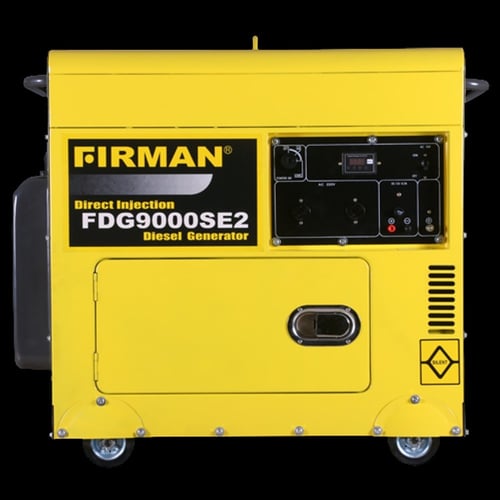 FIRMAN Genset FDG9000SE2 6 KW Diesel Generator Silence