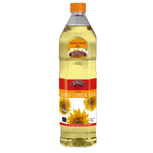 BORGES Sunflower Oil 15x1L/Ctn