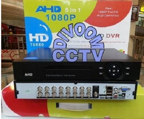 AHD DVR 16 Channel Full HD 1080P 5 In 1 XMEYE P2P Cloud - AVR-1608