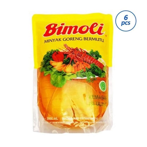 BIMOLI Minyak Goreng 2L x 6 Pcs