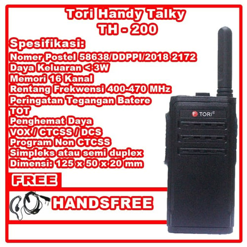 TORI Handy Talky TH-200