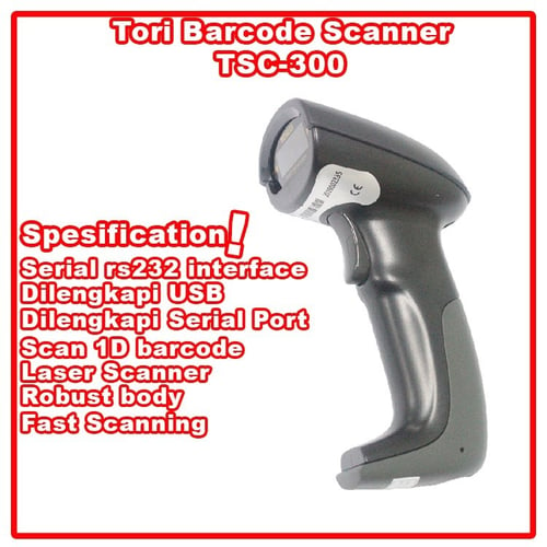 TORI Barcode Scanner TSC-300