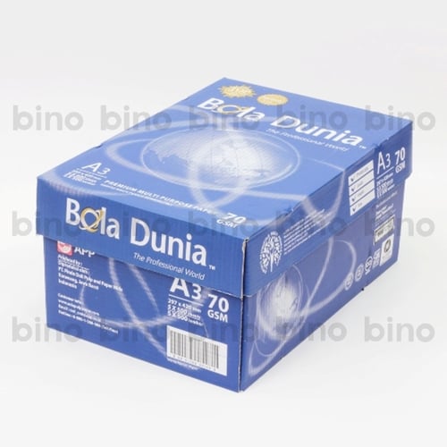 BOLA DUNIA Paper Photocopy 70gsm A3 - BDA PC 70 A3