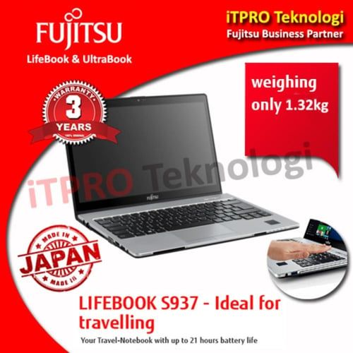 FUJITSU Lifebook S937-037 Black