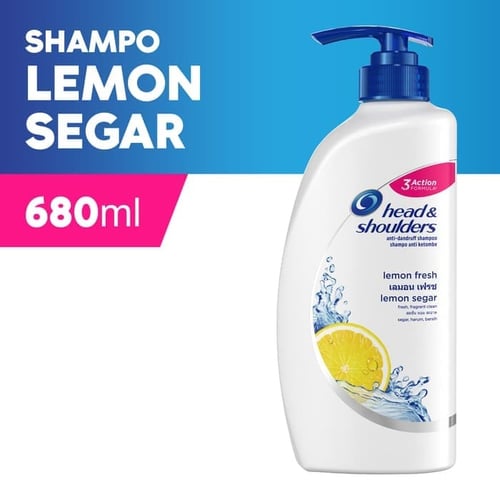 HEAD & SHOULDERS Shampo Lemon Fresh 680ml