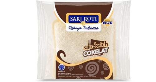 SARI ROTI Sandwich Coklat 49gr