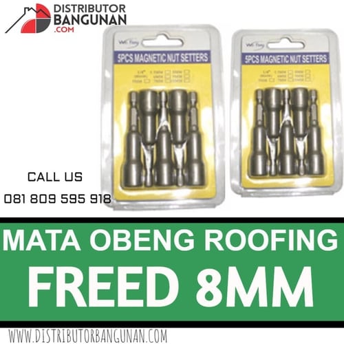 Mata Obeng Roofing 8 mm Freed