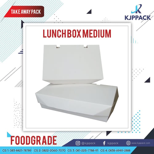 Lunch Box Medium Model Kait 100pcs