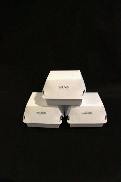 Burger Box Paper Polos 100pcs