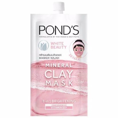 POND'S White Beauty Mineral Clay Mask Brightening 8g