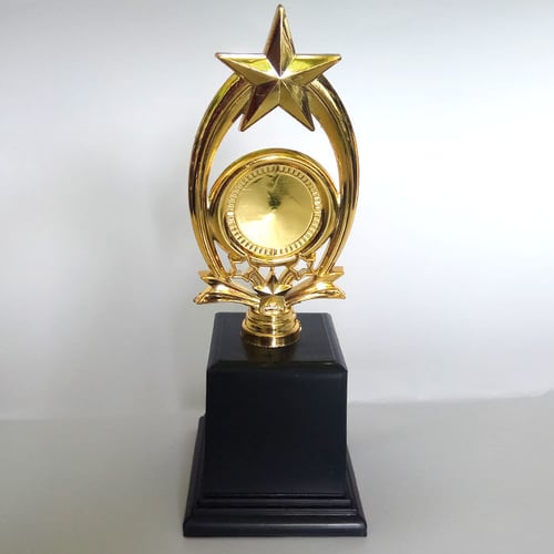 Piala Model 05 Bulan Bintang Figur Piala - Emas
