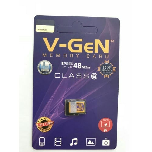 Memory Card Micro SD Vgen 32Gb Class 6 | Memori MicroSdhc MMC 32Gb Ori