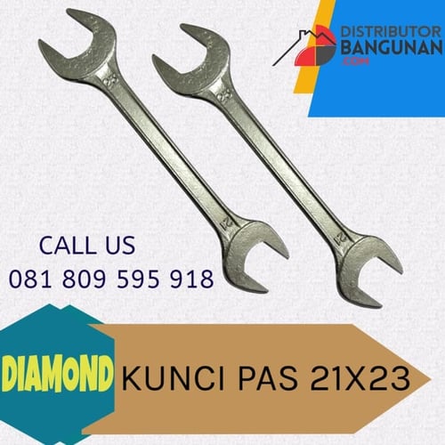 Kunci Ring Tebal Double Offset Spanners India 21x23