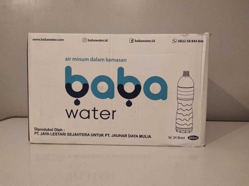 BABA WATER Air Mineral 600ml
