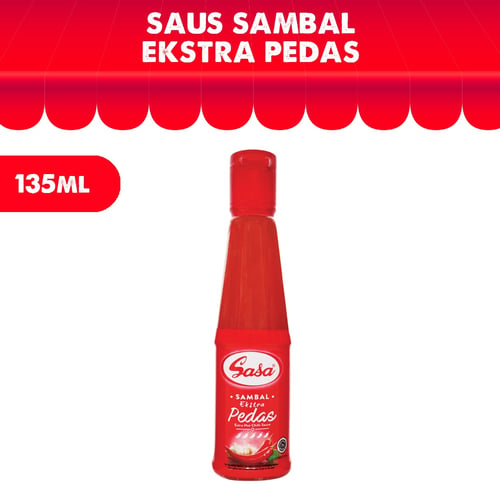 SASA Sambal Extra Hot 135 ml - 1 Karton