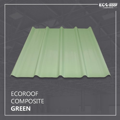 Atap Ecoroof Composite 2 Meter Green