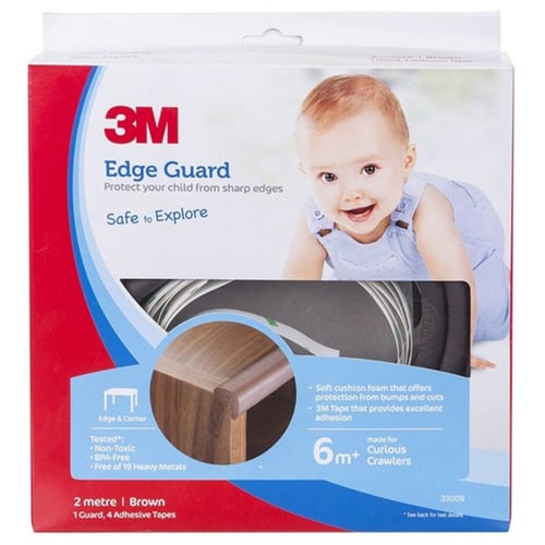 3M Child Pelindung tepi meja Child Edge Guard Brown 1M SC-211