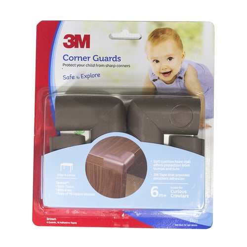 3M Child Pengaman sudut meja Child Corner Guard Brown SC-31