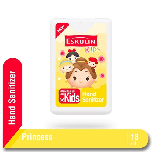 Eskulin Kids Hand Sanitizer Tsum Tsum Princess 18ml Kino Pembersih Tangan Kesehatan