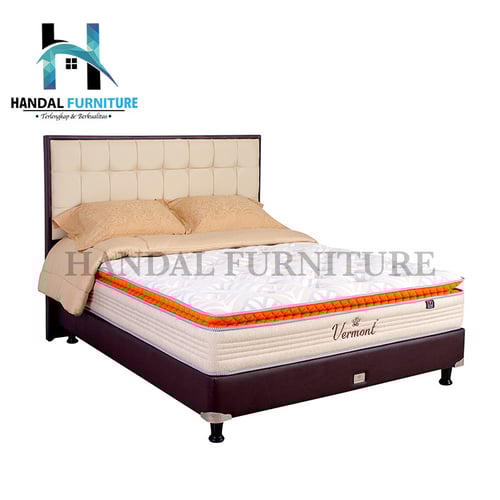 Luxio Set Kasur Springbed Vermont 120x200