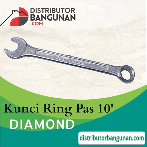 Kunci Ring Pas 10 Diamond