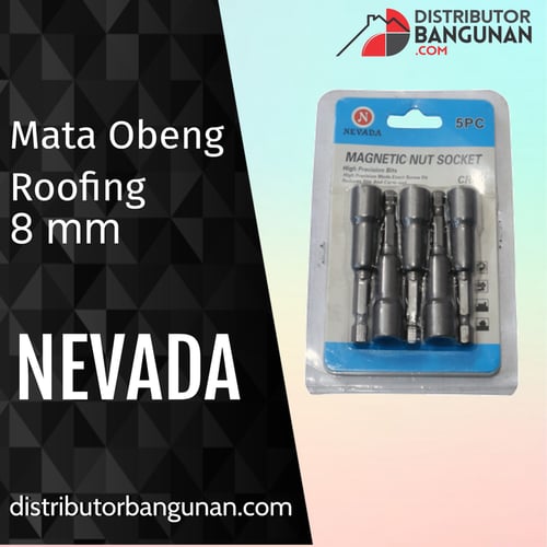 Mata Obeng Roofing 8mm NEVADA