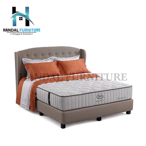 Serta Set Kasur Spring Bed iPosture 100x200