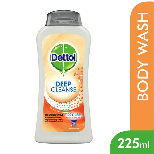 DETTOL Bodywash Deep Cleanse Bottle 225ml