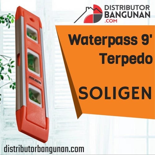 Waterpass 9 Terpedo SOLIGEN