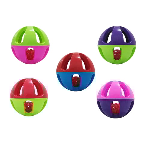 Toylogy Mainan Anak Bayi Bola Kerincingan Bulat Besar - Rattle Ball (D 15cm) - Multicolor