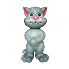 Toylogy Mainan Anak Edukasi - Intelligent Talking Tom Cat (Bernyanyi + Mendongeng) LX-741E - Ukuran Besar  (-+) 30 cm