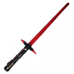 Toylogy Mainan Anak Pedang Star Wars -  Star Wars Red Lightsaber Kylo Ren (light + sound)