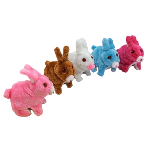 Toylogy Mainan Anak Robot Boneka Kelinci ( Robot Stuffed Plush Rabbit ) - Multicolour