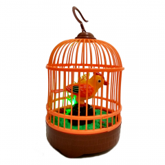 Toylogy Mainan Anak Robot Burung Bernyanyi dalam Sangkar ( Singing Heartful Bird )