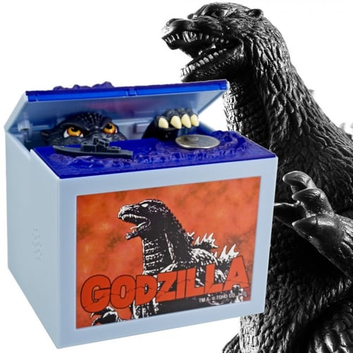 Celengan Uang Lucu Godzilla
