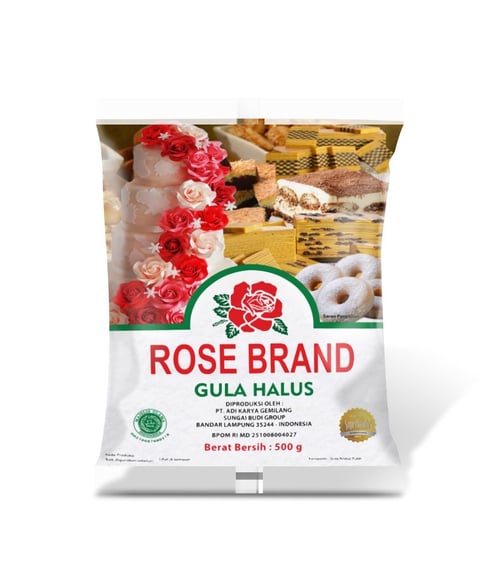 Jual Rose Brand Gula Halus 500 Gr 1dus Rosebrand Store 0081