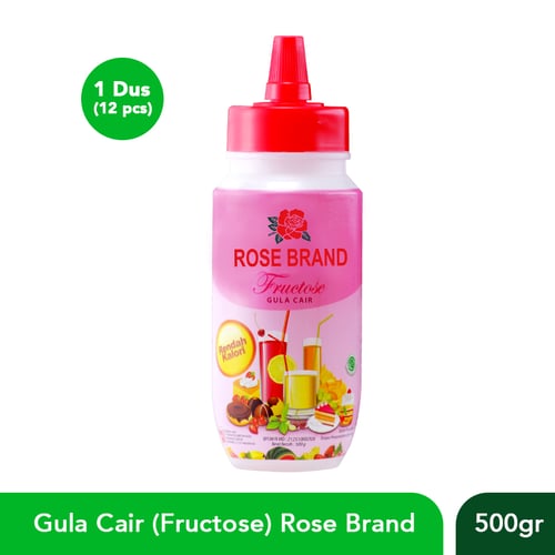 ROSE BRAND Fruktose Gula Cair 500 gr 1dus