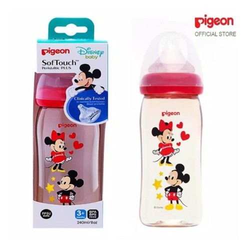 PIGEON Botol PPSU 240ML Mickey W P-Plus