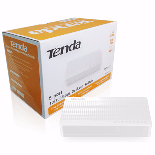 TENDA S108 Switch Hub 8 Port 10 / 100 Mbps