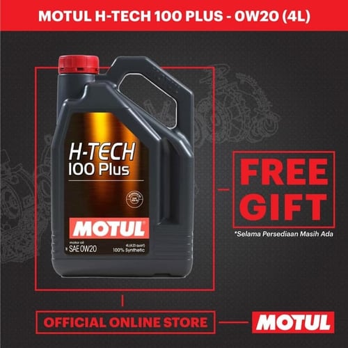 MOTUL H-Tech 100 Plus 0W20 4 Liter