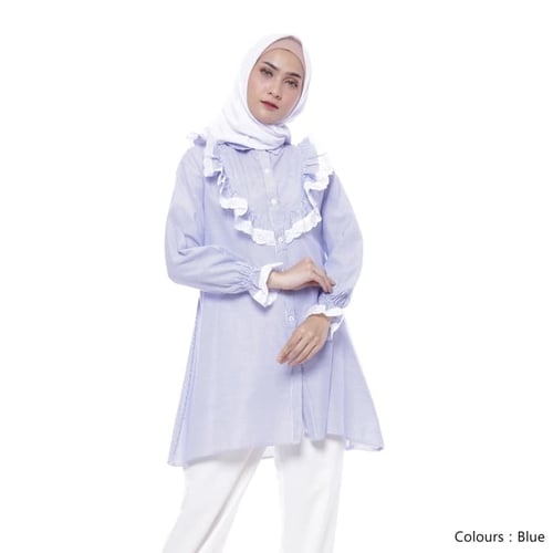 Lavina - Baju Muslim Atasan Wanita - Andara Salur - Tunik Muslim Original